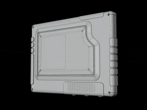 Sci-Fi Tablet 3D Model