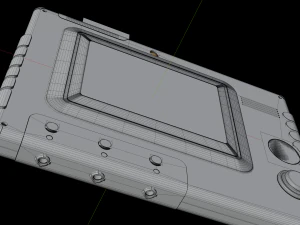 Sci-Fi Tablet 3D Model