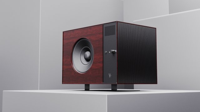 Wooden audio speaker Modèle 3D .c4d .max .obj .3ds .fbx .stl .blend 