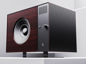Wooden audio speaker Modèle 3D
