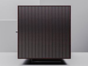 Wooden audio speaker Modèle 3D