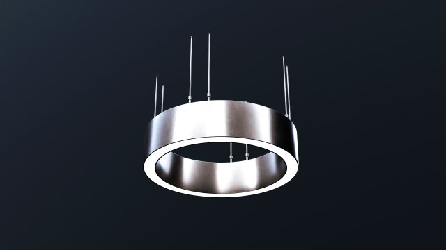 Circle ceiling Modelo 3D .c4d .max .obj .3ds .fbx .stl .blend 