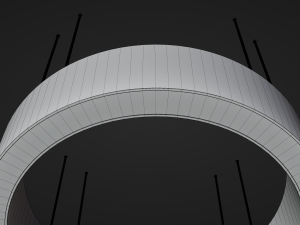Circle ceiling Modelo 3D