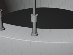 Circle ceiling Modelo 3D