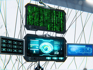 Sci-fi Displays 3Dモデル
