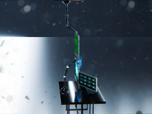 Sci-fi Displays 3D Model