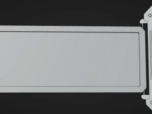 Sci-fi Displays 3D Model