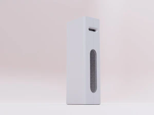 Alto-falante Branco Modelo 3D