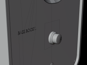 Metal speaker 3D Модель