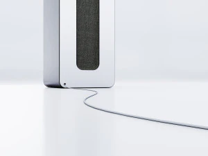 Alto-falante Branco Modelo 3D