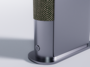 Metal speaker 3D Model
