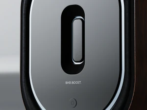Speaker Wood bass boost 3D Model
