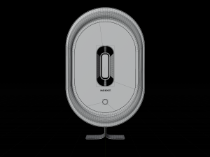 Speaker Wood bass boost Modelo 3D