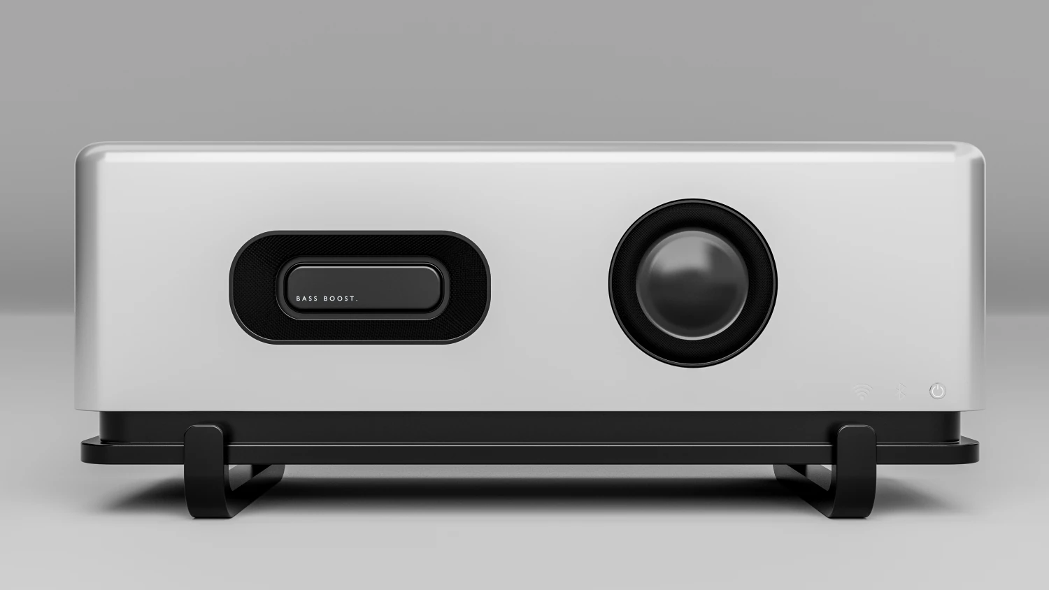 Audio device NF10 White 3D Model .c4d .max .obj .3ds .fbx .stl .blend
