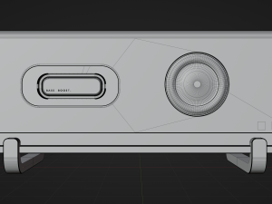 Audio device NF10 White 3D 모델