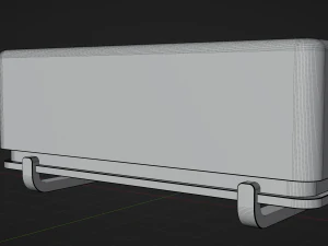 Audio device NF10 White 3D Model