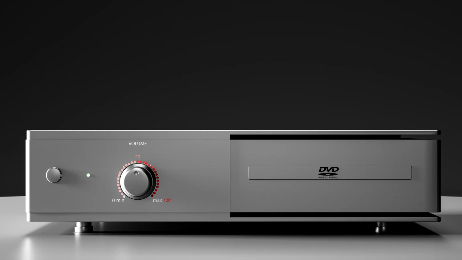 Audio device NF9 Metal 3D Model .c4d .max .obj .3ds .fbx .stl .blend 