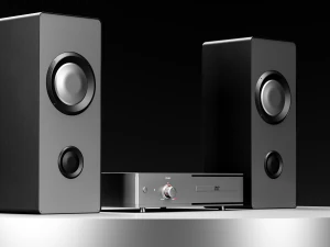 Audio device NF9 Metal 3D Model