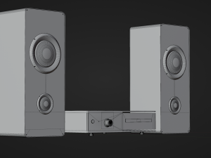 Audio device NF9 Metal Modelo 3D