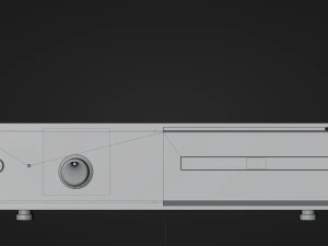 Audio device NF9 Metal 3D Model