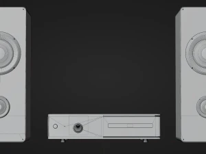 Audio device NF9 Metal 3D Model