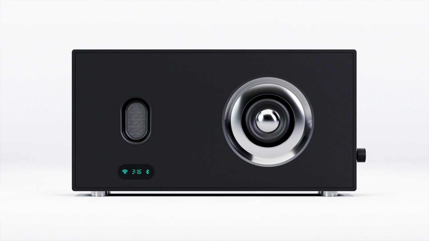 Audio System nf7 black 3D Model .c4d .max .obj .3ds .fbx .stl .blend