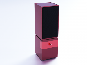 Metal speaker 3Dモデル