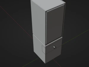 Metal speaker 3D Model