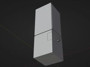 Metal speaker 3D Model