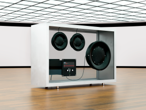 Transparent audio system Modèle 3D
