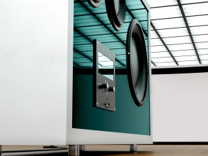 Transparent audio system Modèle 3D