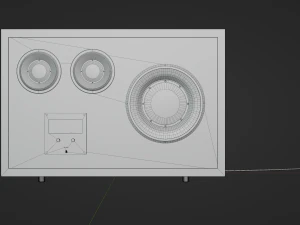 Transparent audio system 3D Model
