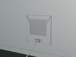 Transparent audio system Modèle 3D