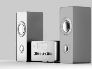 Audio System 3D Model