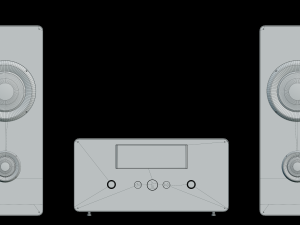 Audio System 3D Model