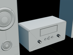 Audio System 3D Model