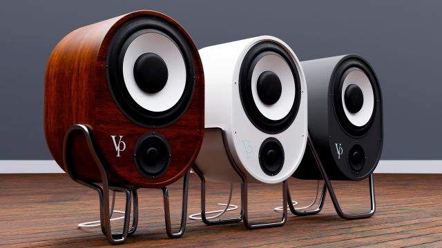 Speakers 3D 模型 .c4d .max .obj .3ds .fbx .stl .blend 