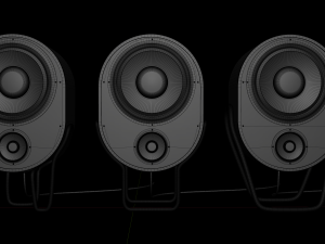 Speakers 3D 模型