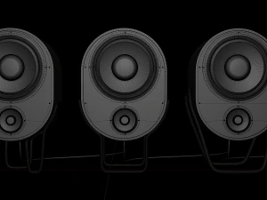 スピーカー 3Dモデル