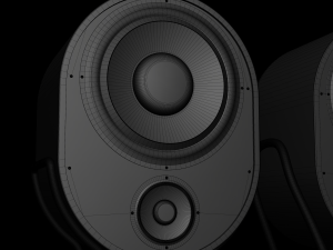 Speakers 3D 模型