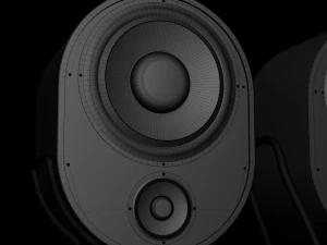 スピーカー 3Dモデル