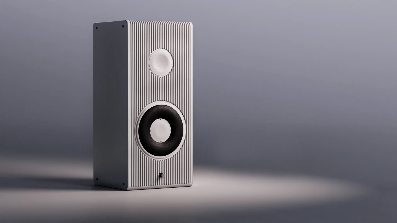 스피커 로우 폴리 3D 모델 .c4d .max .obj .3ds .fbx .stl .blend