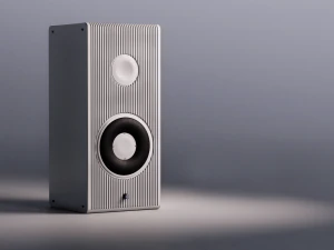 Alto-falante baixo poli Modelo 3D