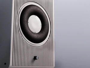 스피커 로우 폴리 3D 모델