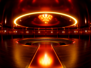 Interior of a closed club of interests 3D 모델