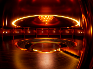 Interior of a closed club of interests 3D 모델