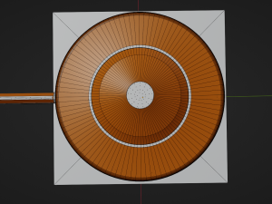 Interior of a closed club of interests 3D 모델