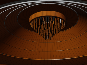 Interior of a closed club of interests 3D 모델