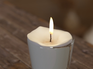 Candle Modelo 3D
