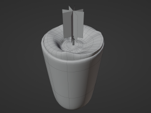 Candle Modelo 3D